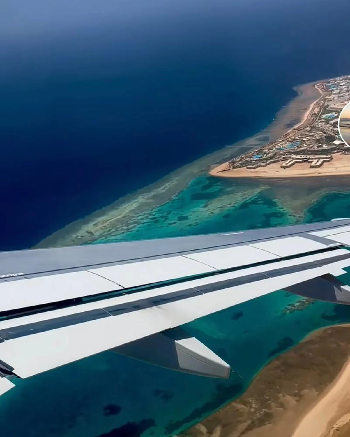 luxusTrip Hurghada Flugzeugansicht