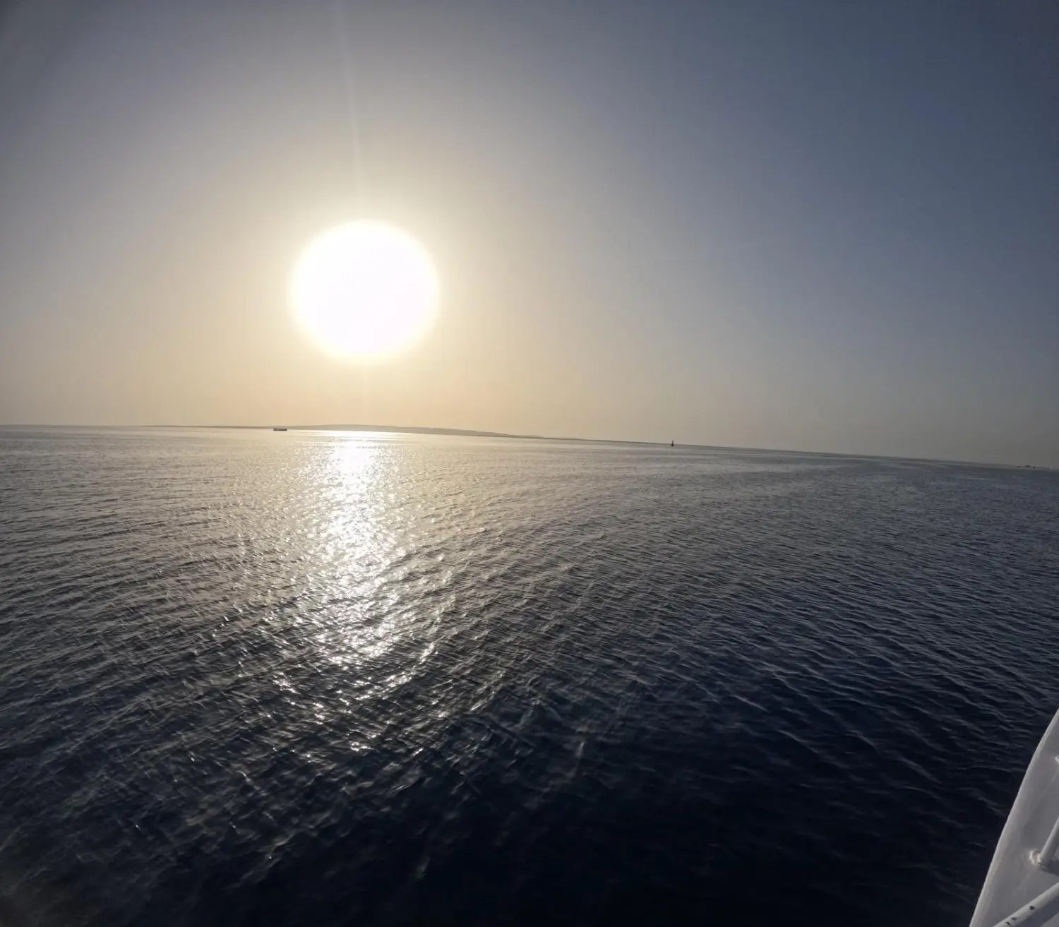 Meerblick vom Deck
